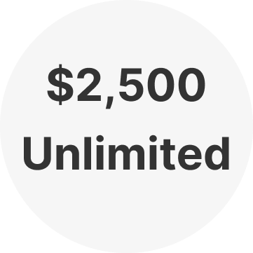 $2500 for unlimited